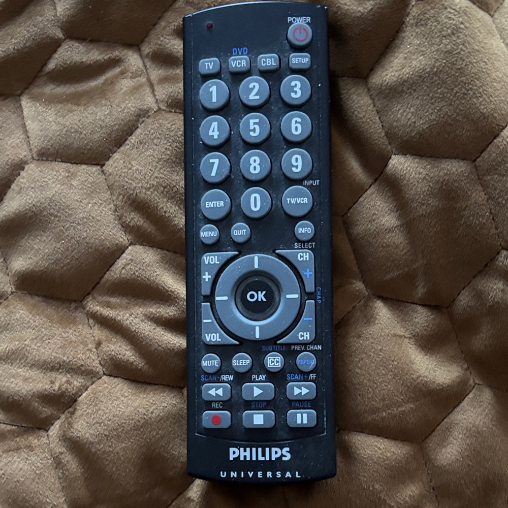 Philips Black Universal Remote